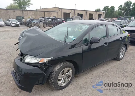 2013 Honda Civic Lx z USA, uszkodzony, nr VIN 2HGFB2F59DH531204